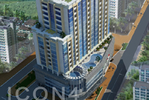 Tổ hợp nhà Văn phòng, Căn hộ bán và cho thuê tại số 343-345 Đội Cấn - Ba Đình - HN