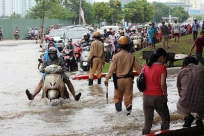 Hà Nội còn 23 “điểm đen” úng ngập trong nội thành